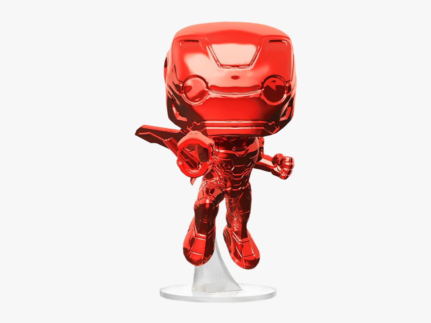 Red Chrome Iron Man Pop, HD Png Download, Free Download