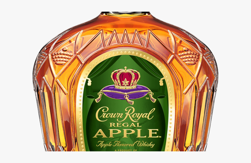 Whisky Clipart Hennessy Bottle - Crown Royal Regal Apple 375ml, HD Png Download, Free Download