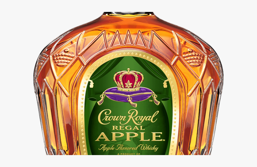 Whisky Clipart Hennessy Bottle - Crown Royal Regal Apple ...