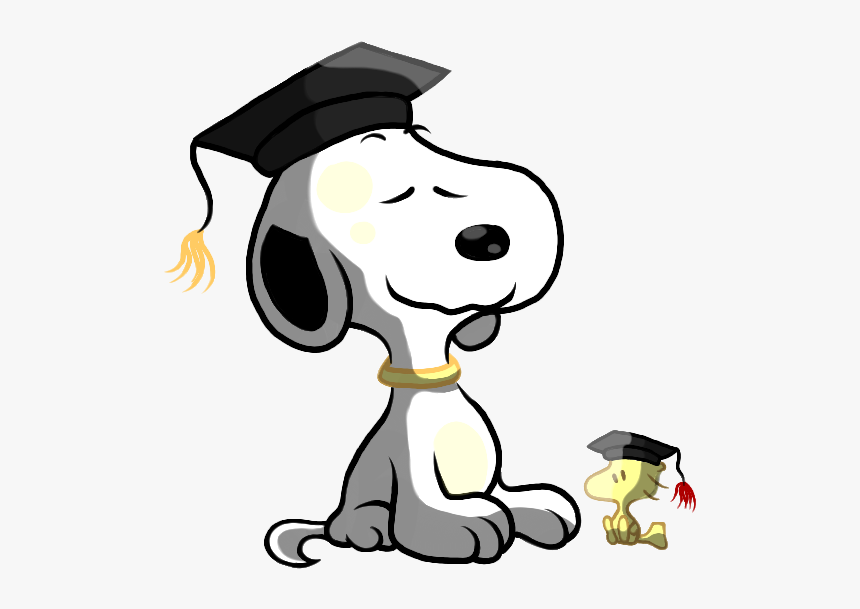 Snoopy Clipart Graduation - Snoopy Graduation Clip Art, HD Png Download ...