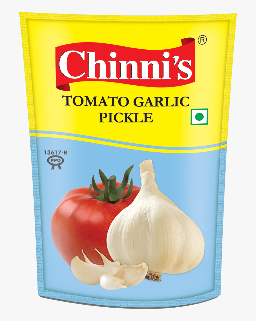 Tomato Garlic Pickle Pack - Ruchi Tomato Garlic Pickle, HD Png Download, Free Download