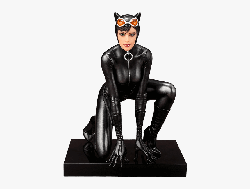 Batman Arkham Knight Catwoman Museum Masterline Statue, HD Png Download -  kindpng