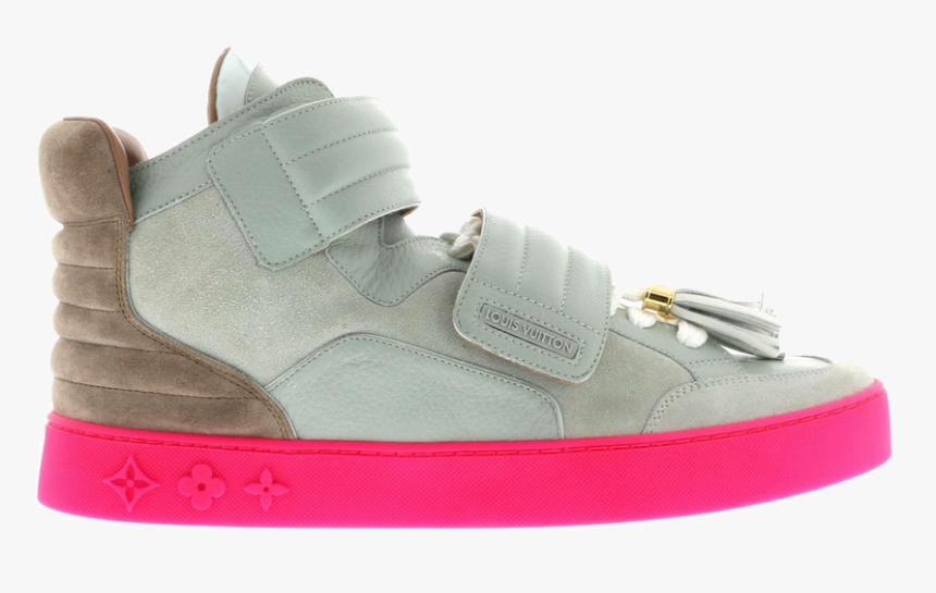 Louis Vuitton Shoes Grey Pink, HD Png Download - kindpng