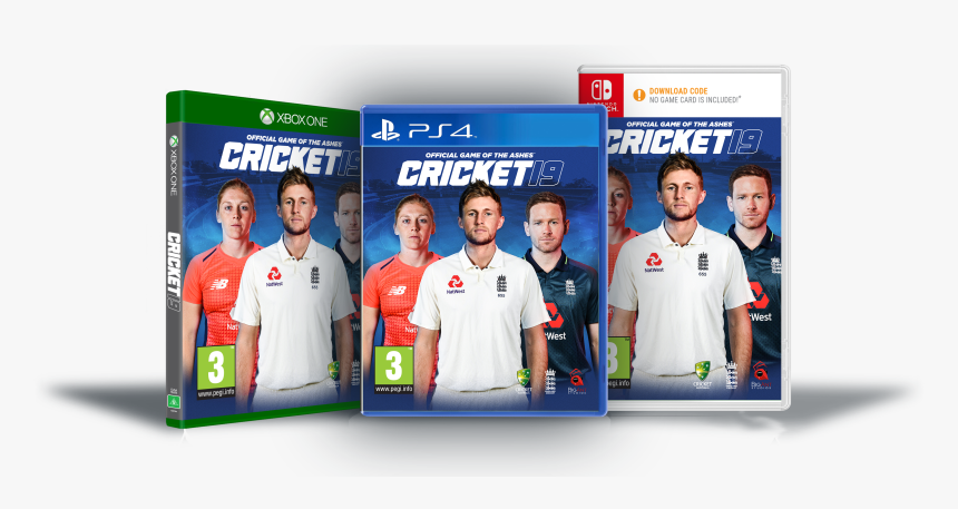 Release Date Revealed For Cricket 19 The Official Game - Team, HD Png Download, Free Download