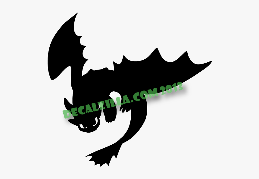 Toothless Silhouette, HD Png Download, Free Download