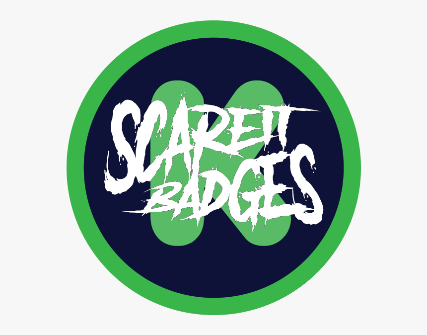 The Scareit Badges Kickstarter Project - Graphic Design, HD Png Download, Free Download