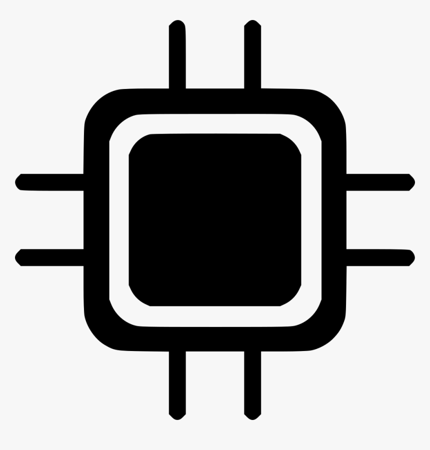 Electronics Component Device Detail Processor Core - Core Icon Png, Transparent Png, Free Download