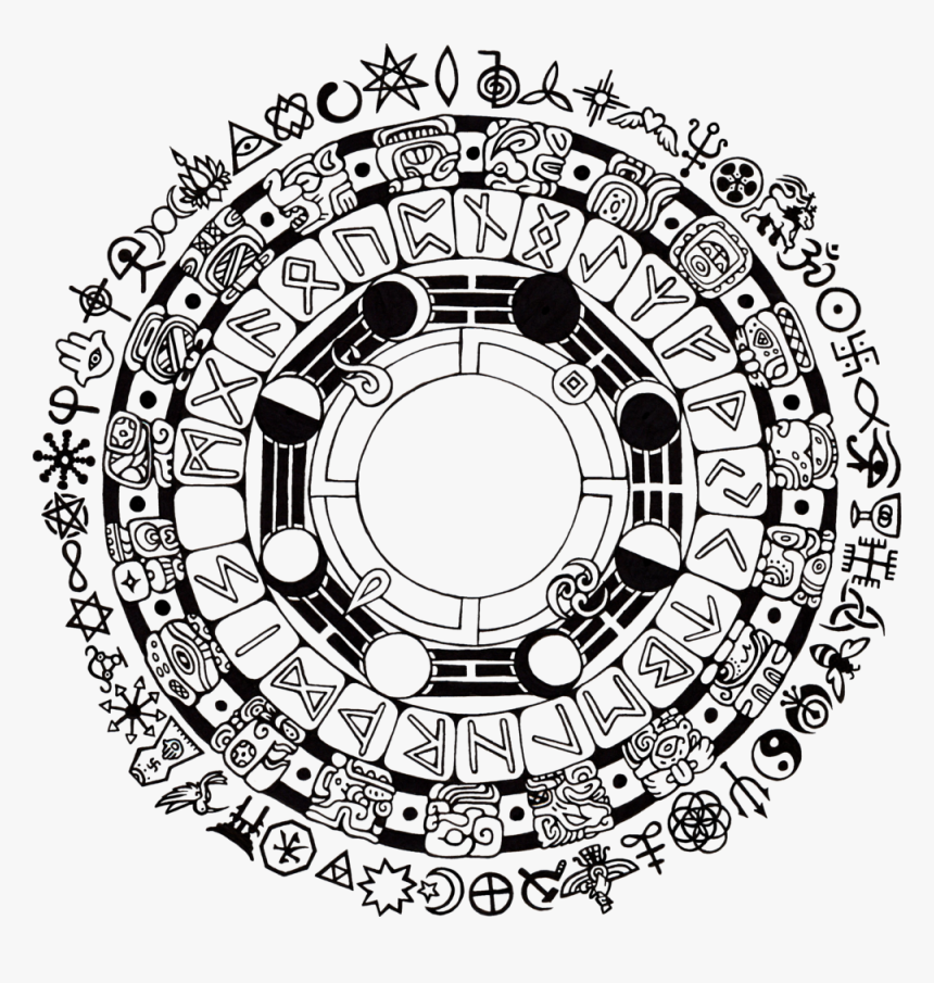 Tribal Sun Png , Png Download - Circle, Transparent Png, Free Download