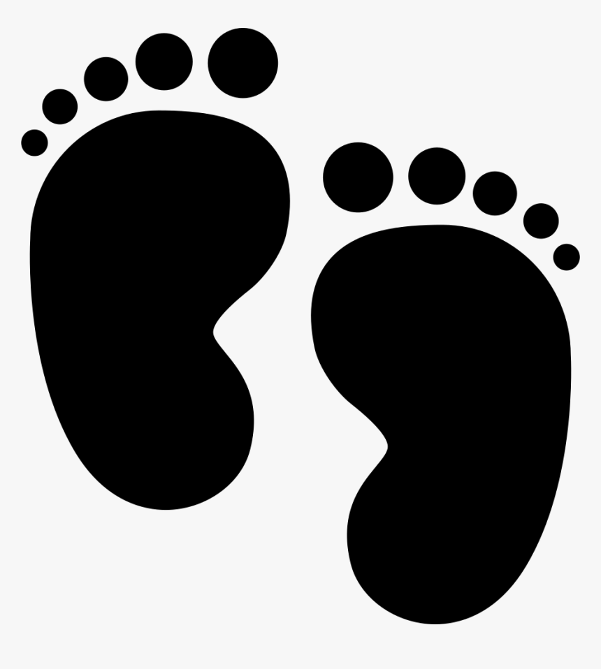 Font Foot Baby Feet Svg Free Hd Png Download Kindpng