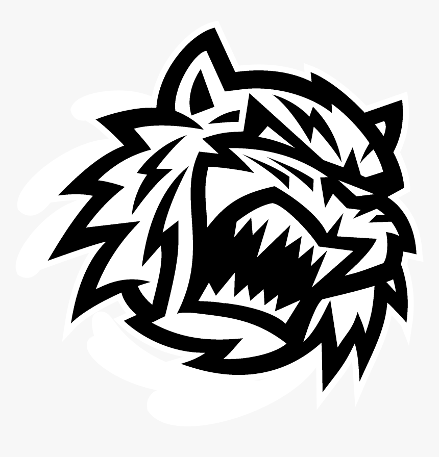 Bridgeport Sound Tigers Logo Black And White - Bridgeport Sound Tigers Logo, HD Png Download, Free Download