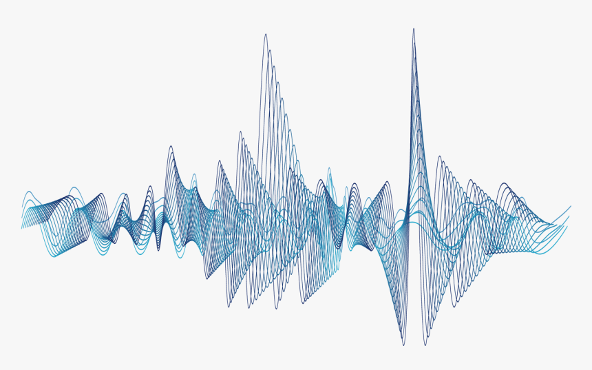 Waveform Ultrasound Acoustic Vector - Waveform Png, Transparent Png, Free Download