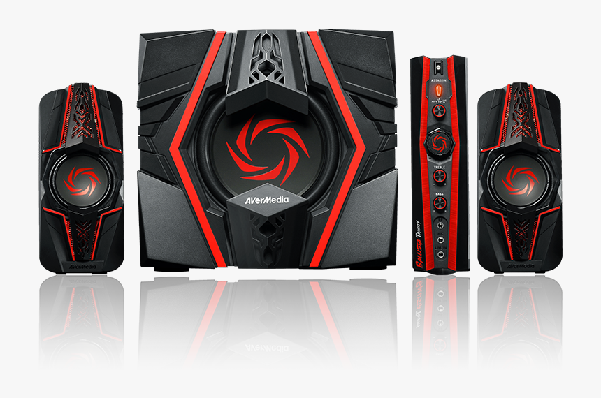 - Avermedia Ballista Trinity Gaming Speakers, - Avermedia Ballista, HD Png Download, Free Download