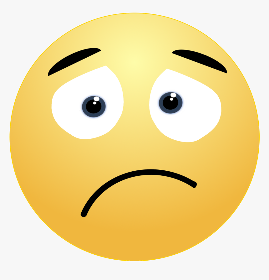 Bewildered Emoji Png Transparent Image - Smiley, Png Download, Free Download