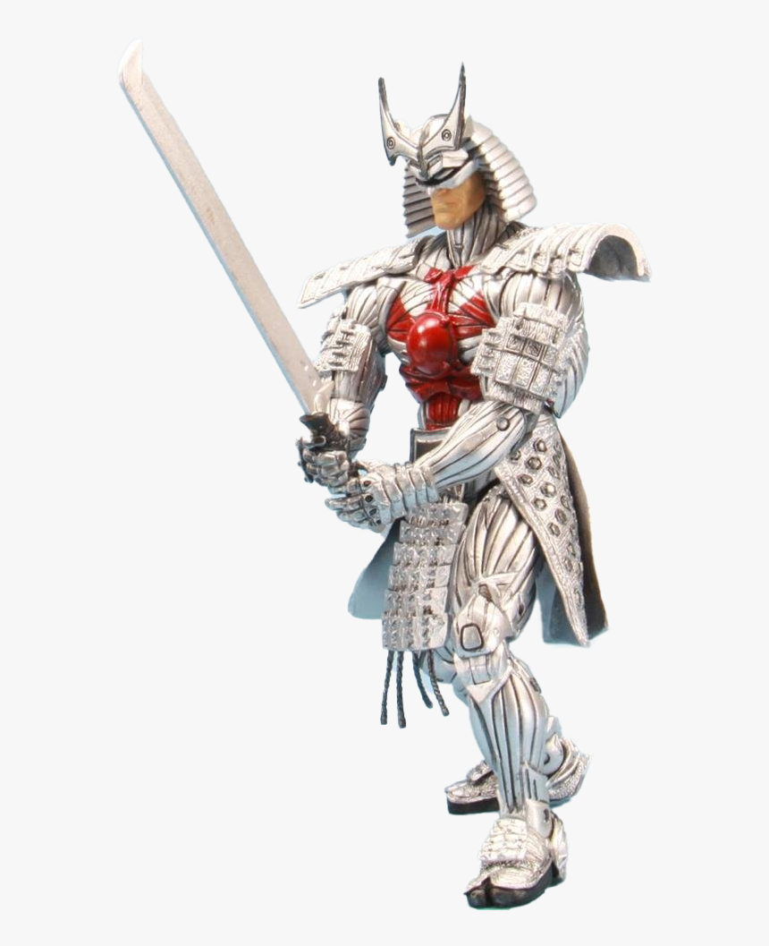 Silver Samurai Png Image File - Action Figure, Transparent Png, Free Download