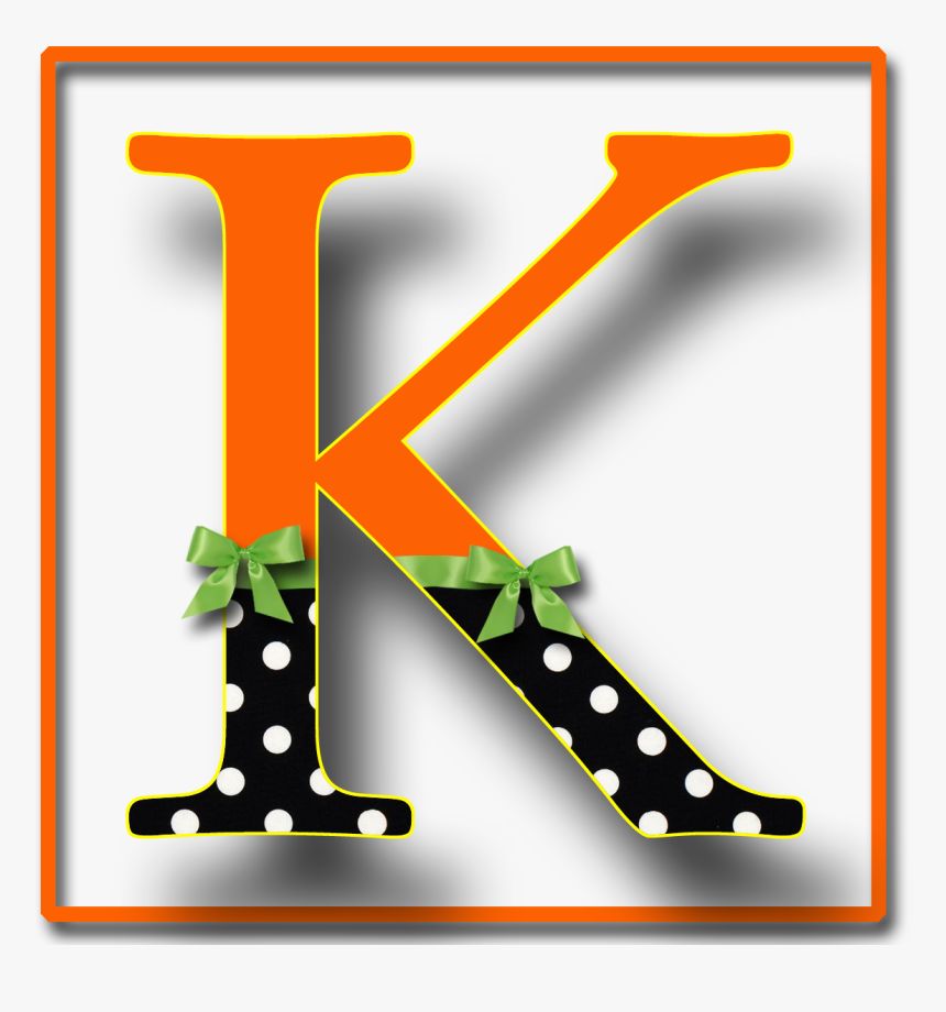 Halloween Letter K Png, Transparent Png, Free Download