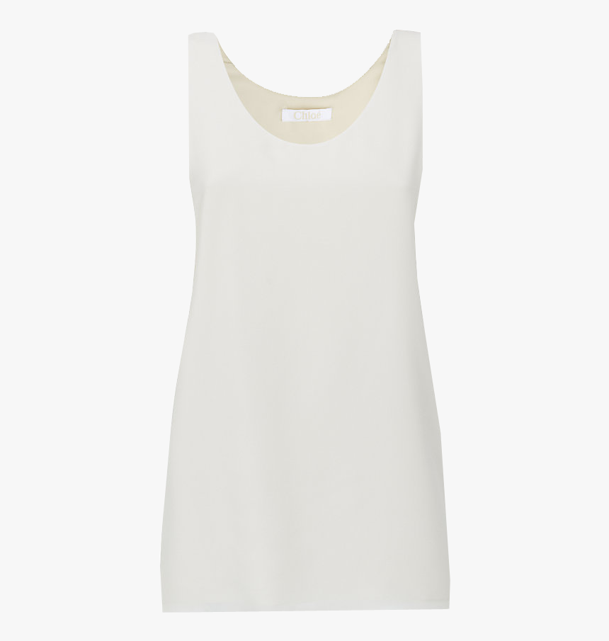 Chloe Iconic White Tank Top - Active Tank, HD Png Download, Free Download