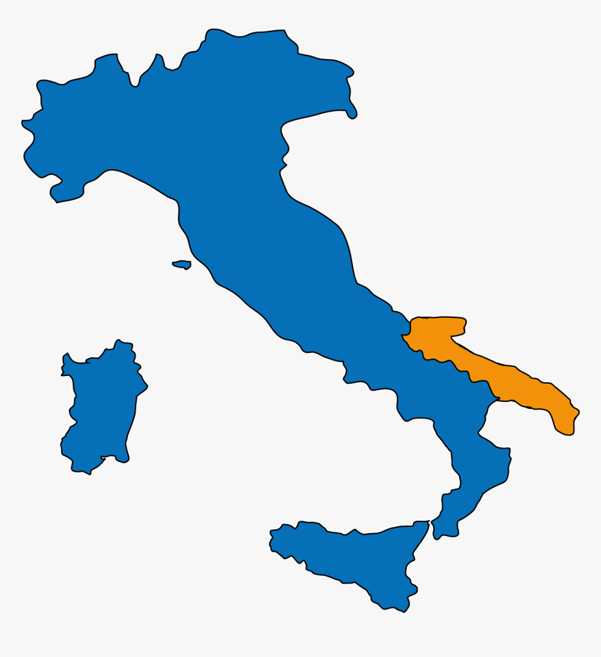 Map Of Italy Outline Cartoon , Png Download - Mapa De Urbino Italia, Transparent Png, Free Download