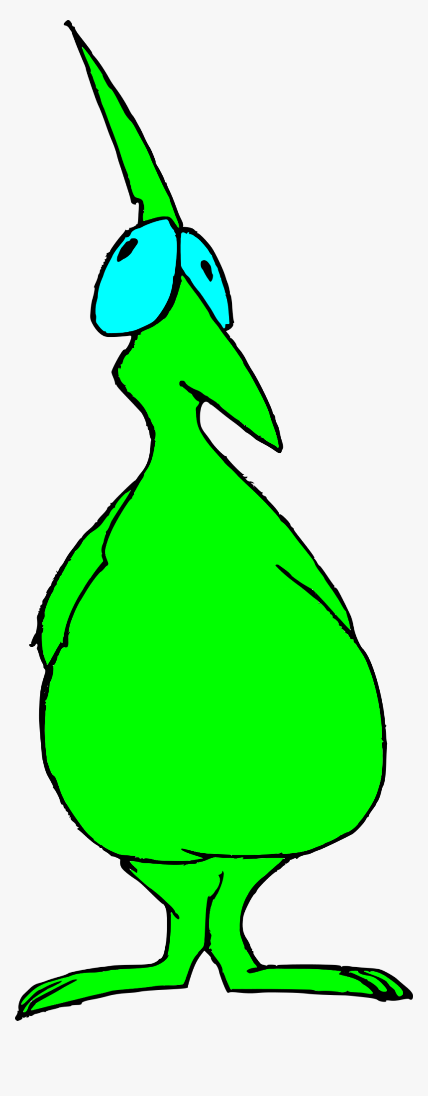 Big Bird Green Clip Arts - Big Bird, HD Png Download, Free Download