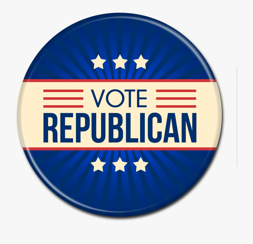 Republican Buttons Png - Della, Transparent Png, Free Download