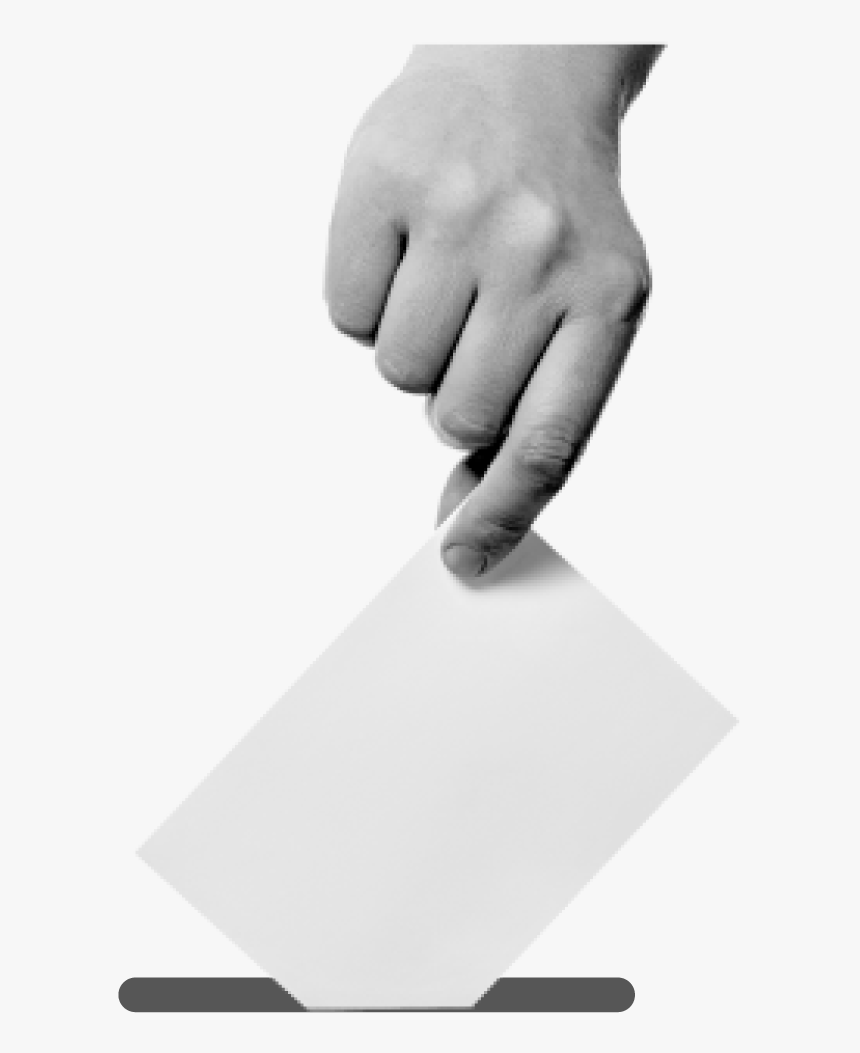 Transparent Hand Click Png - Votar En Las Elecciones, Png Download, Free Download