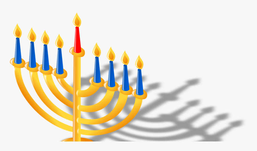 Hanukkah Menorah Png, Transparent Png, Free Download