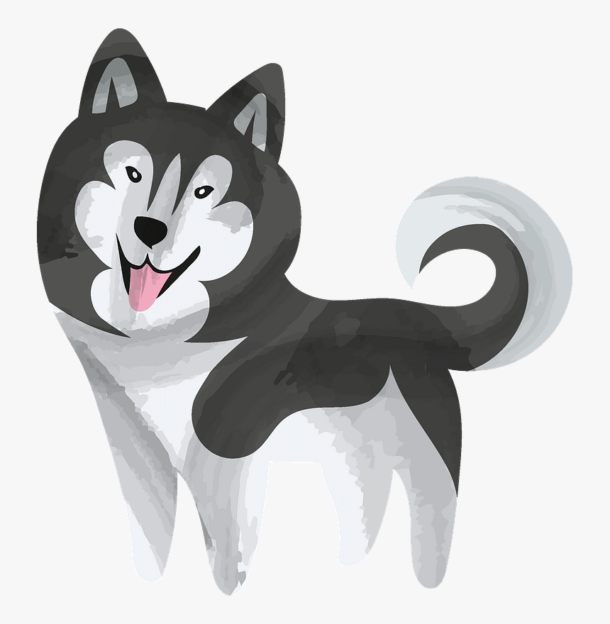 husky clipart cartoon hd png download kindpng kindpng