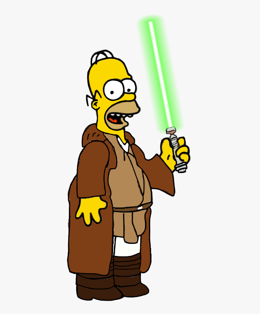 Transparent Light Saber Clipart - Donut The Simpsons Homer, HD Png Download, Free Download