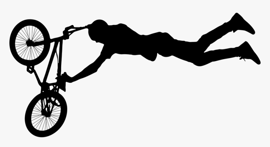 Bmx Silhouette, HD Png Download, Free Download