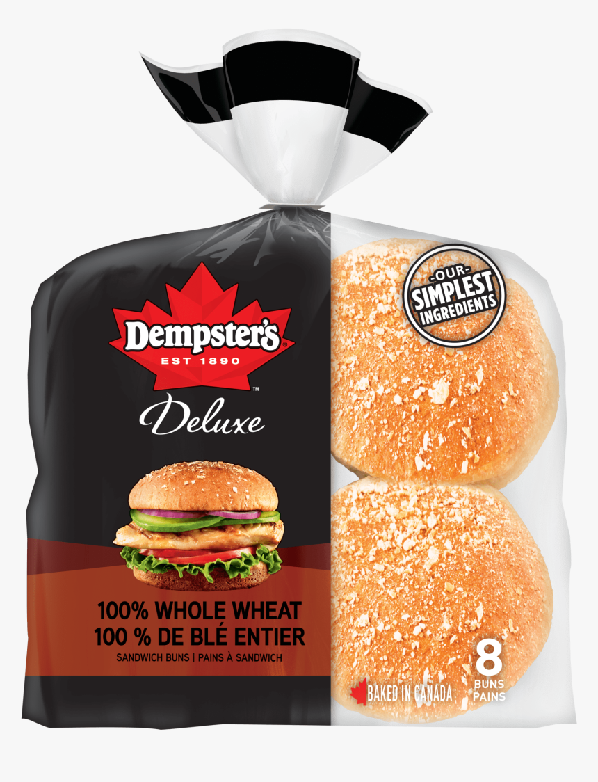 Dempster"s® Deluxe Whole Wheat Sandwich Buns - Dempsters, HD Png Download, Free Download