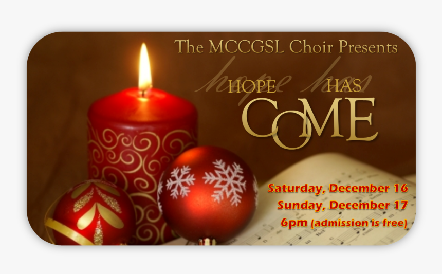 Mccgsl Christmas Choir Concert, HD Png Download, Free Download