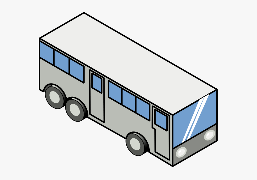 Iso Bus Png Clip Arts - Bus Drawing Png, Transparent Png, Free Download
