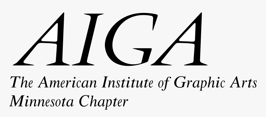 Amer Inst Of Graphic Arts Logo Png Transparent - Aiga, Png Download, Free Download