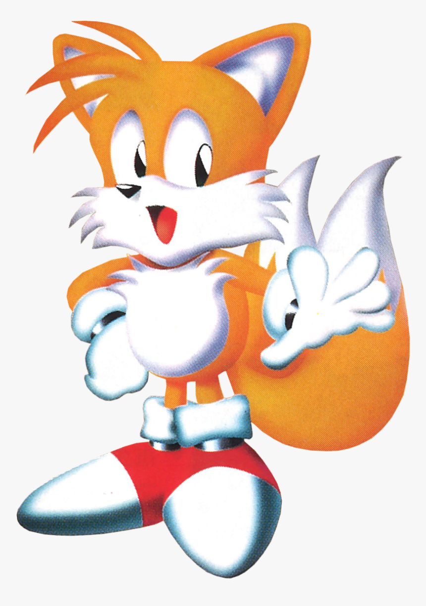 Classic Tails Adventure Art , Png Download - Tails Adventure Tails Artwork, Transparent Png, Free Download