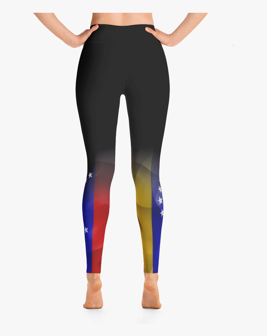 Download Hd Women"s Black "organic Venezuela Flag - Leggings, HD Png Download, Free Download