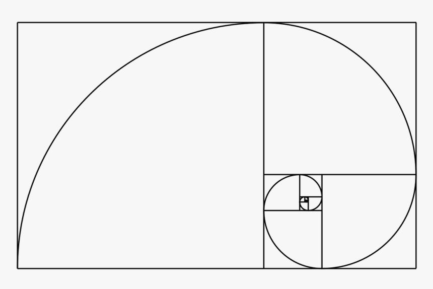 Fibonacci Spiral Png, Transparent Png, Free Download