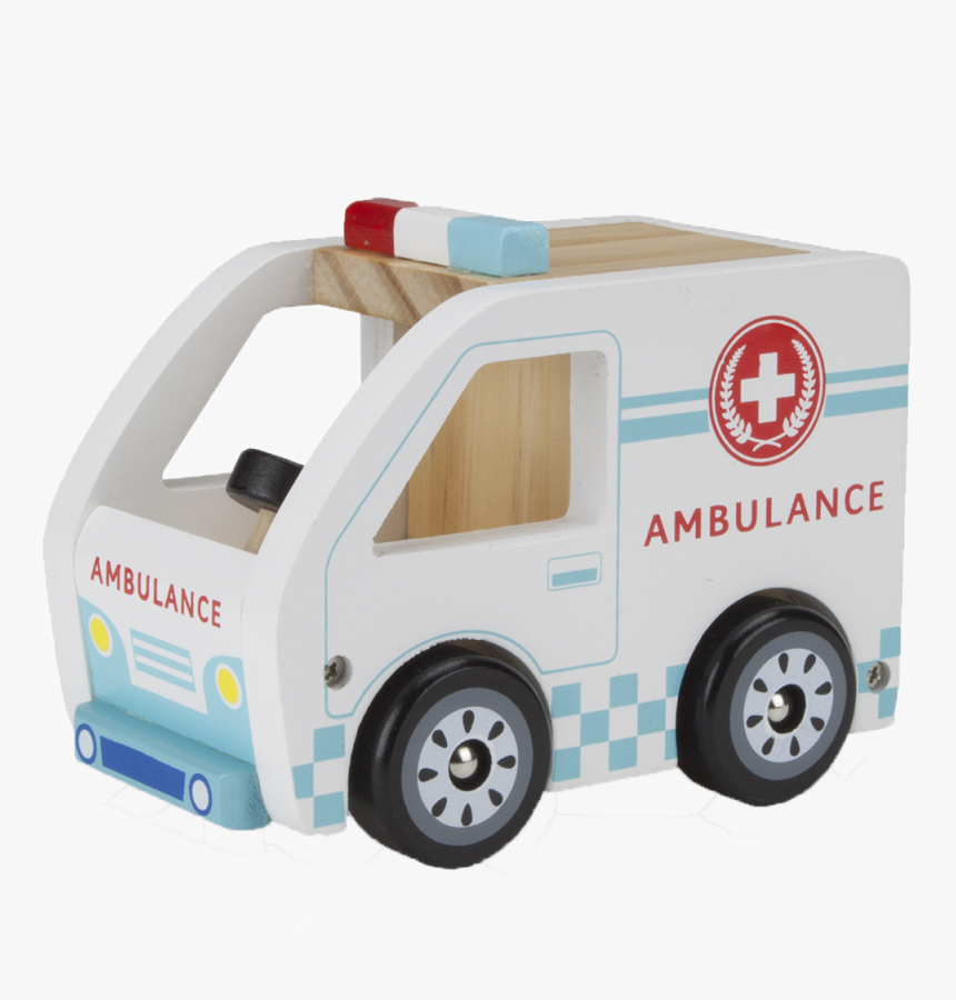 Transparent Ambulance Png - Wooden Ambulance Toy, Png Download, Free Download