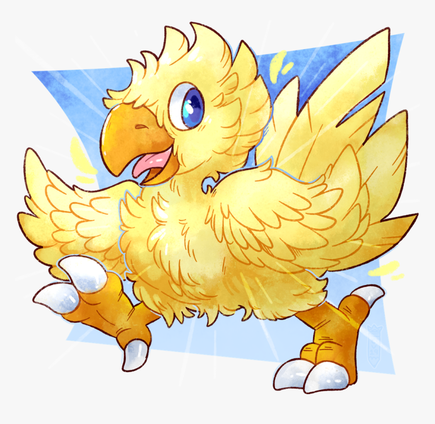 Chocobo - Fanart - Chocobo Fanart, HD Png Download, Free Download