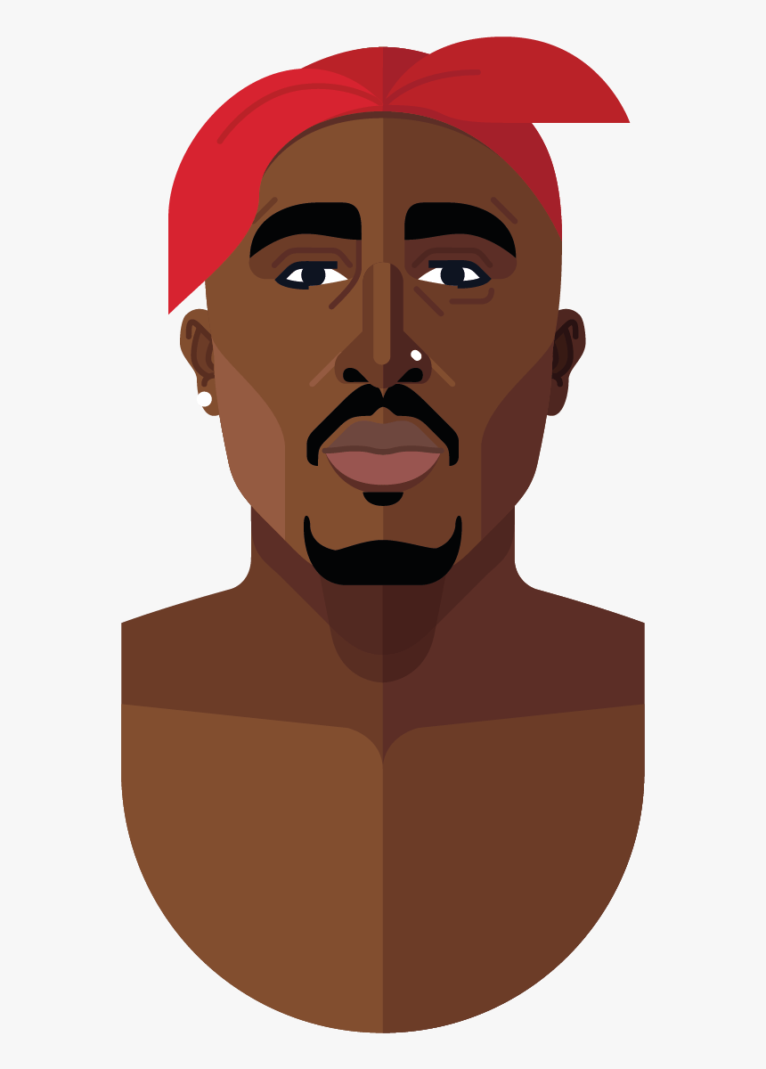 Tupac Poster Clipart , Png Download - Illustration, Transparent Png, Free Download