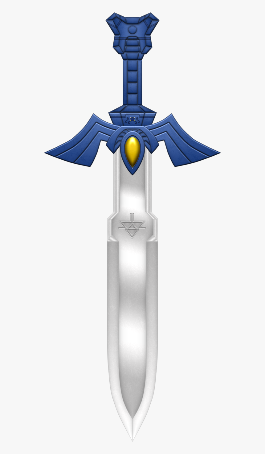 Transparent Hyrule Shield Png - Master Sword Zelda Wind Waker, Png Download, Free Download