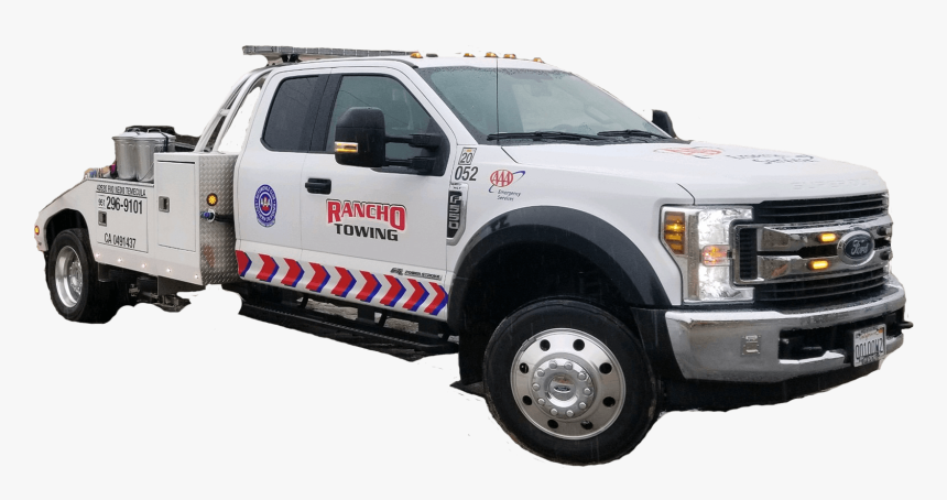 Rancho Towing Tow Truck With The Logo On The Door - Ford Motor Company, HD Png Download, Free Download