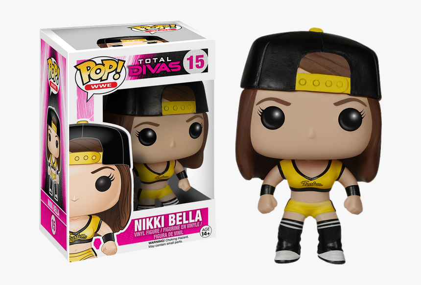 Nikki Bella Pop Vinyl Figure - Funko Pop Nikki Bella, HD Png Download, Free Download