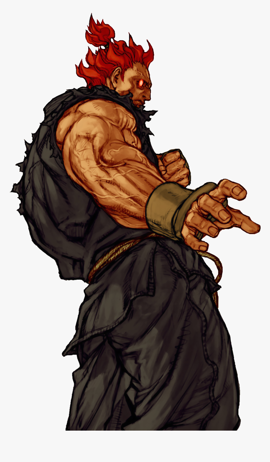 Akuma - Akuma Capcom Vs Snk 2, HD Png Download, Free Download