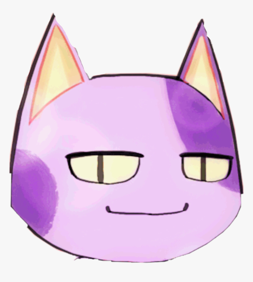 #bob #animal #crossing #animalcrossing #cat #purple, HD Png Download, Free Download