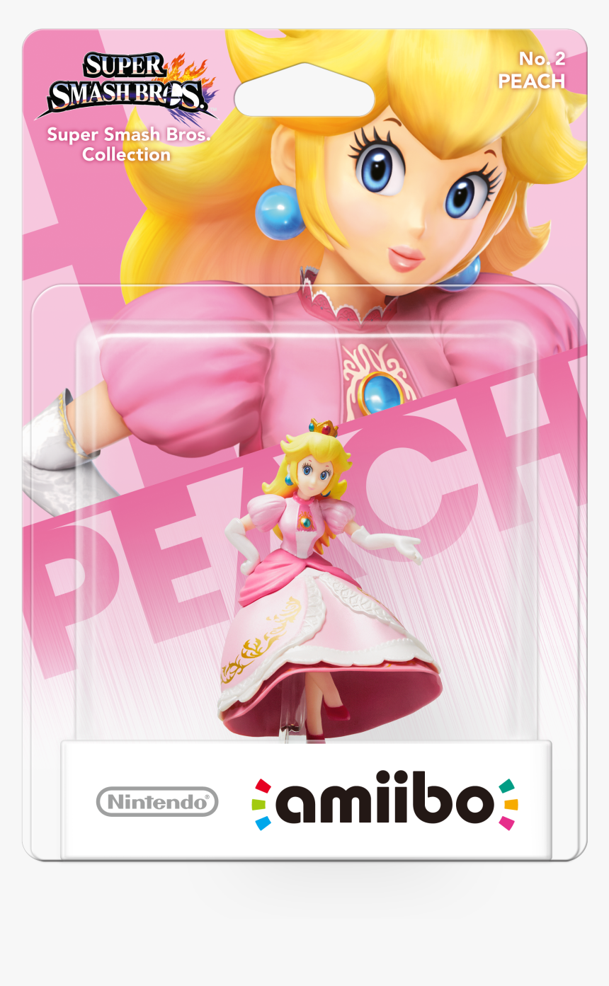 2 Princess Peach - Peach Amiibo, HD Png Download, Free Download