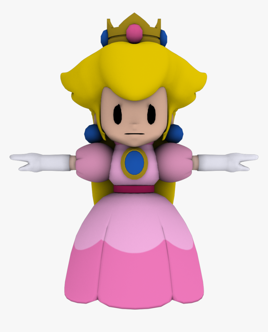 Princess Peach Clipart Sad - Paper Mario Daisy, HD Png Download, Free Download