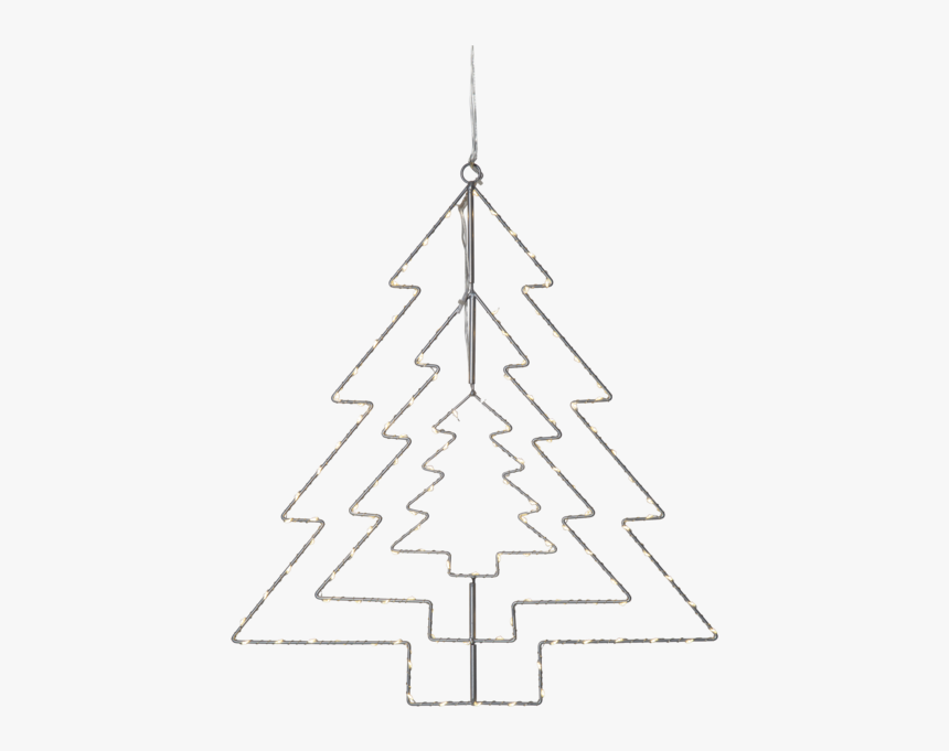 Hanging Decoration Triple - Christmas Tree, HD Png Download, Free Download