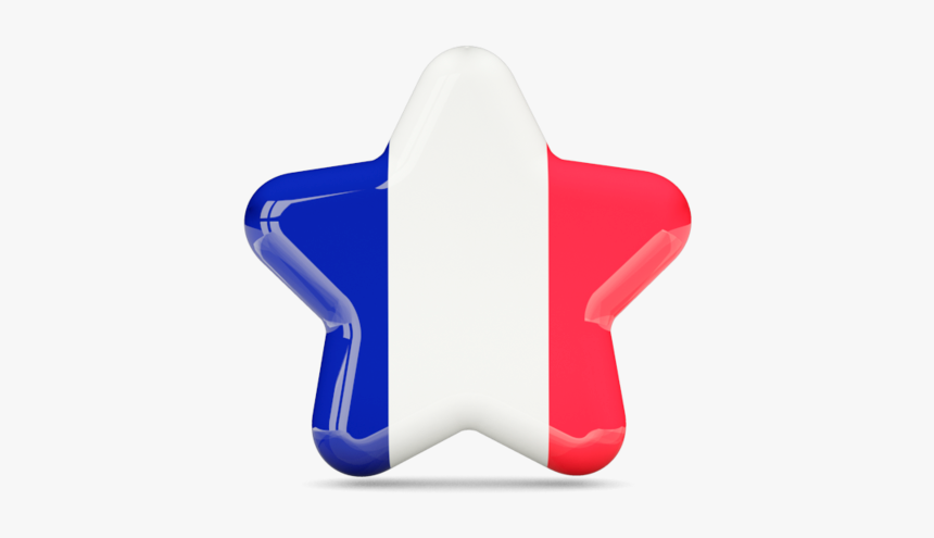 Speaking Game Expo - French Flag Star, HD Png Download, Free Download