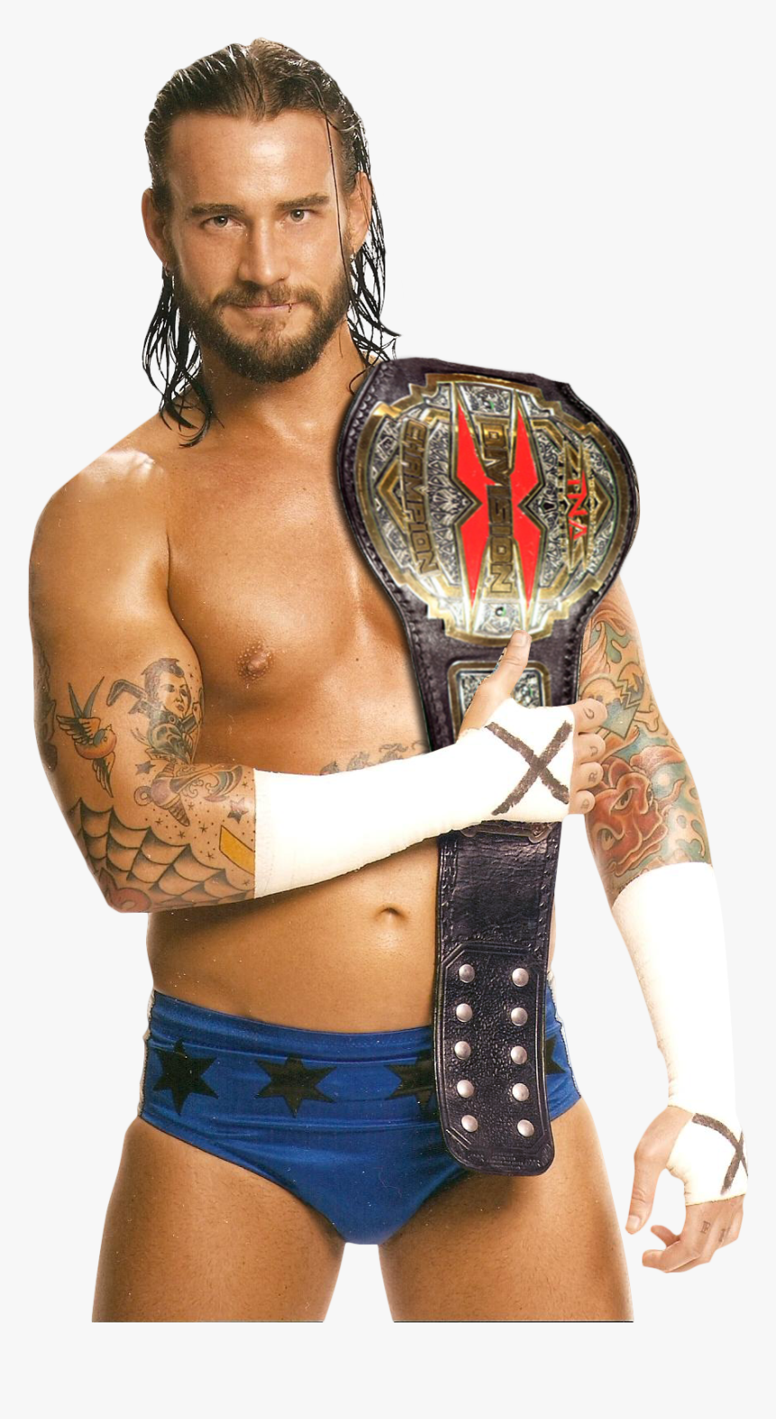 Back In The Day - Cm Punk Ecw Champion Png, Transparent Png, Free Download