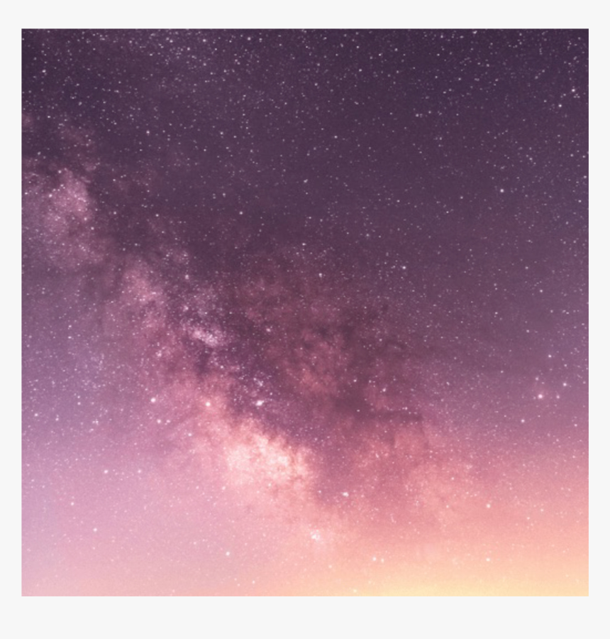 #star #stars #galaxy #milkyway #purple #pink #sky #freetoedit, HD Png Download, Free Download