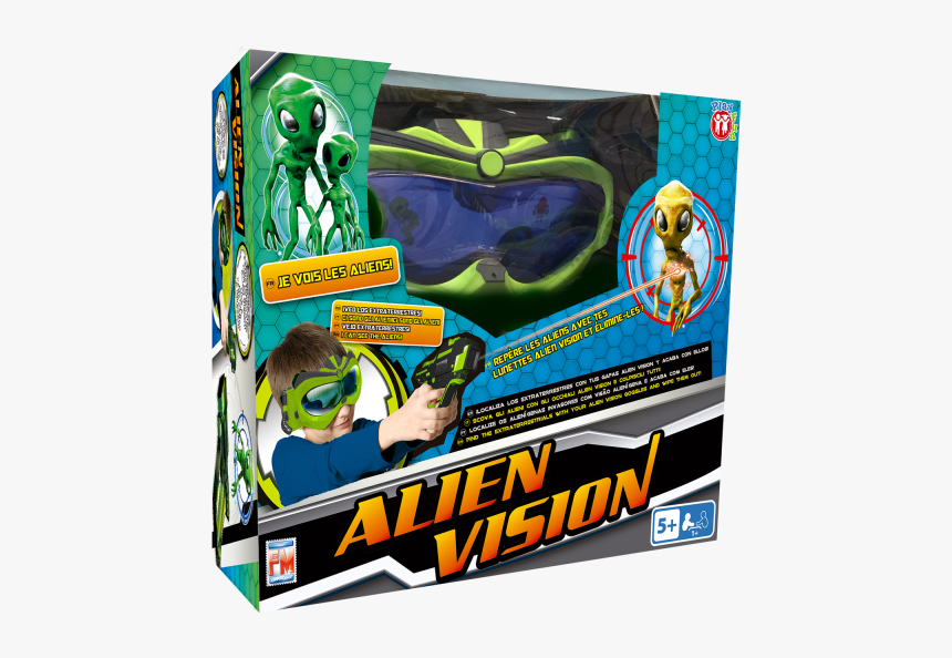 95144imfr Box 01 - Alien Vision Toy, HD Png Download, Free Download